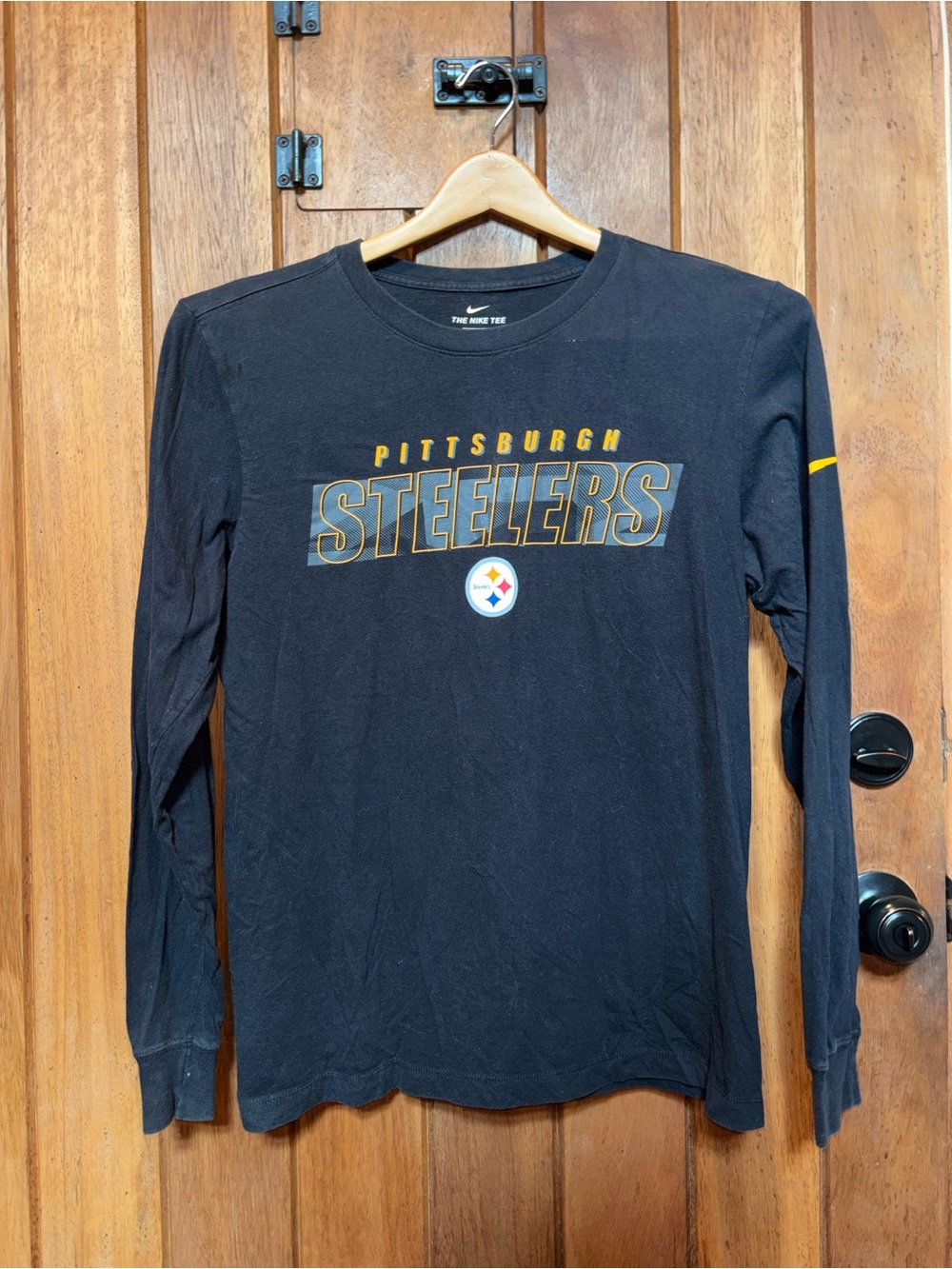Nike Pittsburgh Steelers Black Long-Sleeve Tee